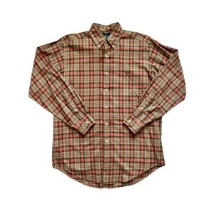 Ralph Lauren Plaid Classic Fit Long Sleeve Button Down / Men’s Size Small